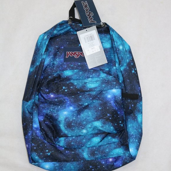 Jansport Other - Jansport Mens Backpack Blue Superbreak Galaxy